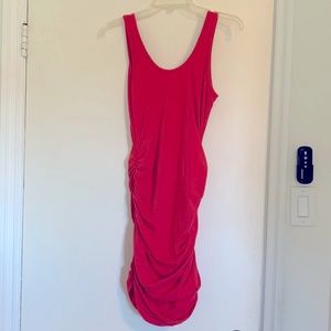 Express pink dress